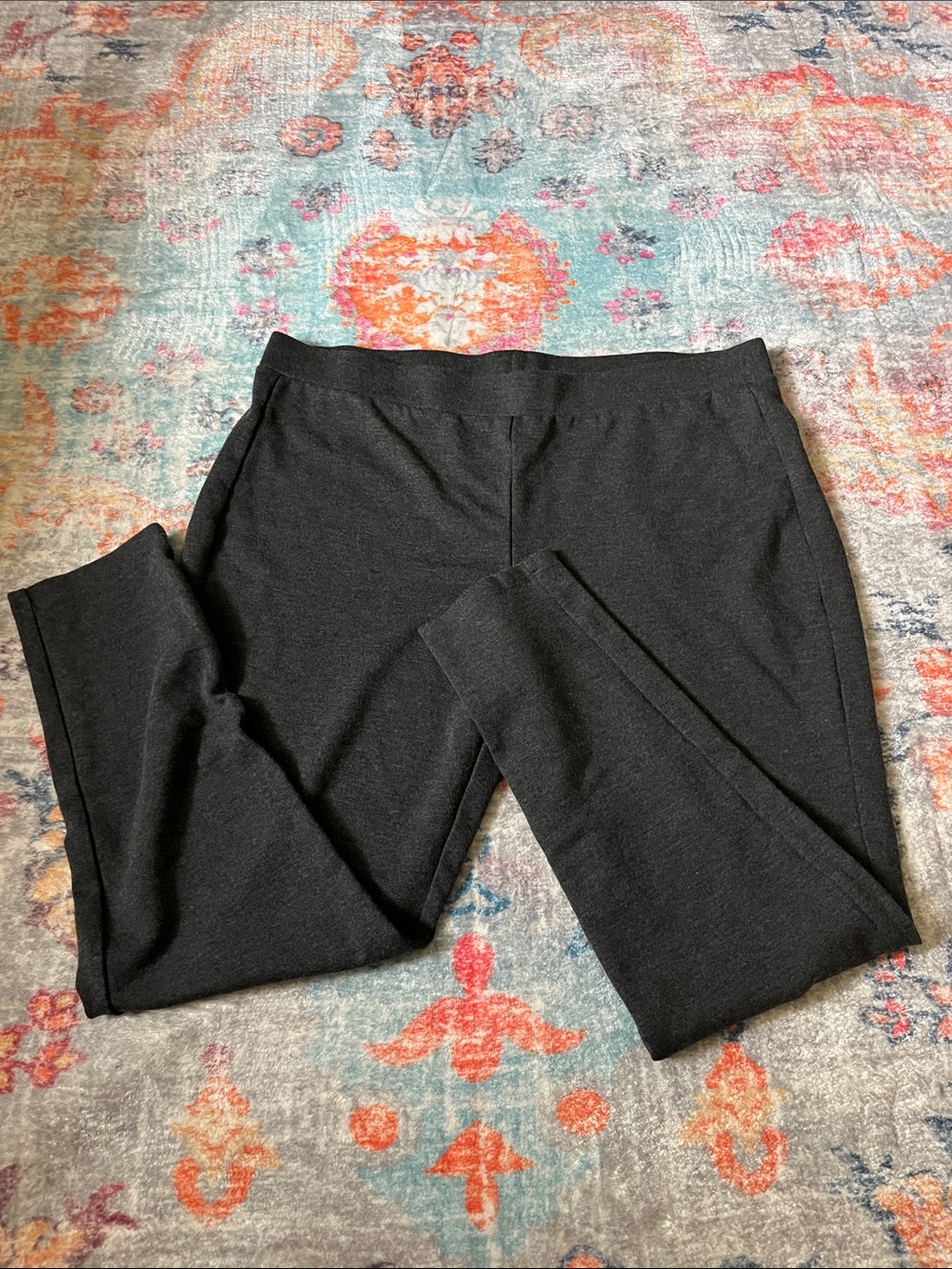 Women's Black Stretch Ponte Leggings